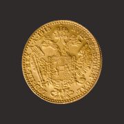 Moneda Aur 1 Ducat Spate P