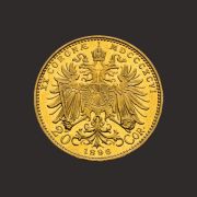 Moneda Aur Coroane Austriece Spate P