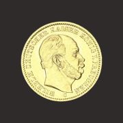 Moneda Aur Marci Germane Wilhelm I – Fata P